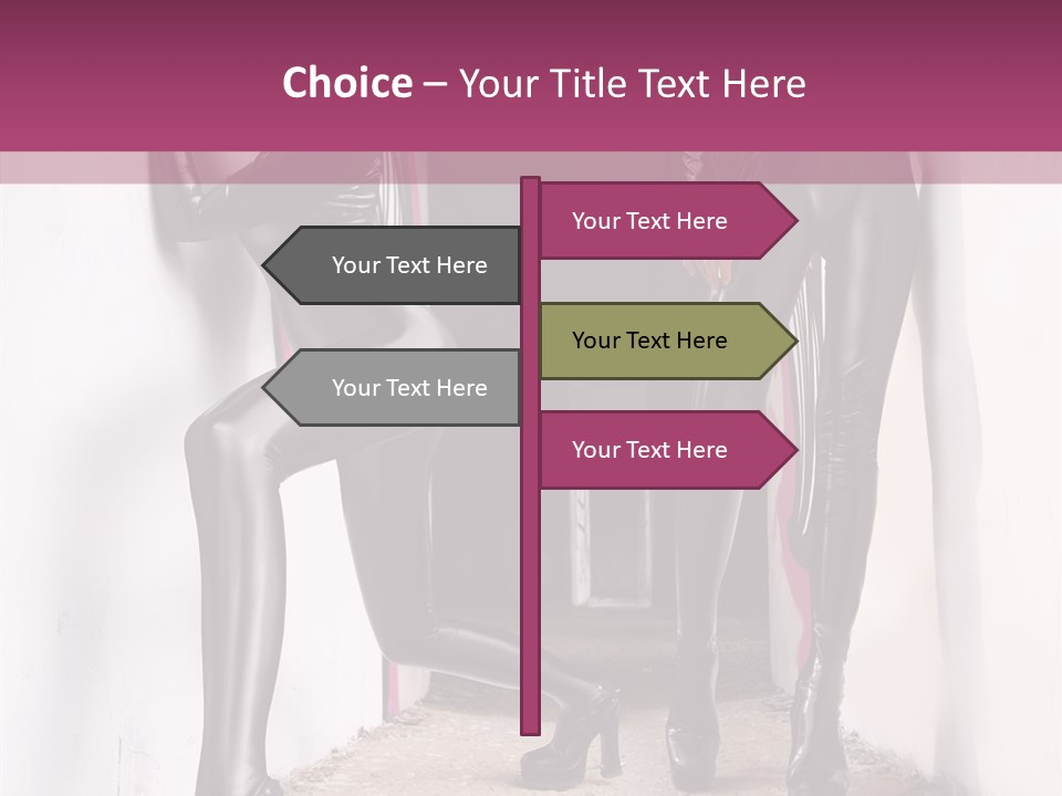 Overalls Twins Blonde PowerPoint Template