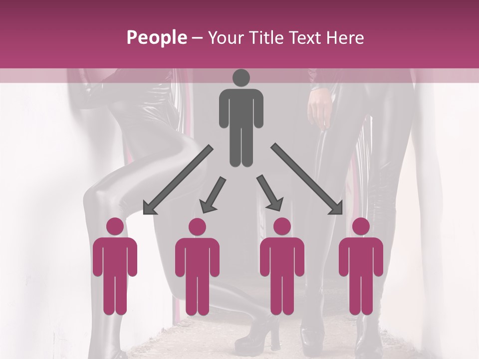 Overalls Twins Blonde PowerPoint Template