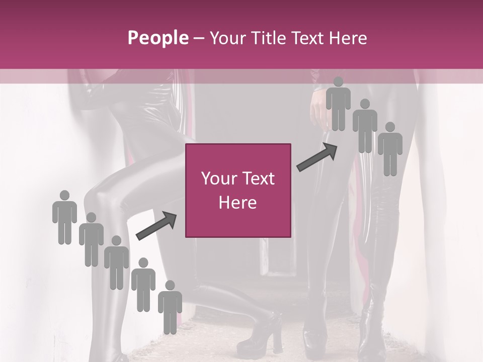 Overalls Twins Blonde PowerPoint Template