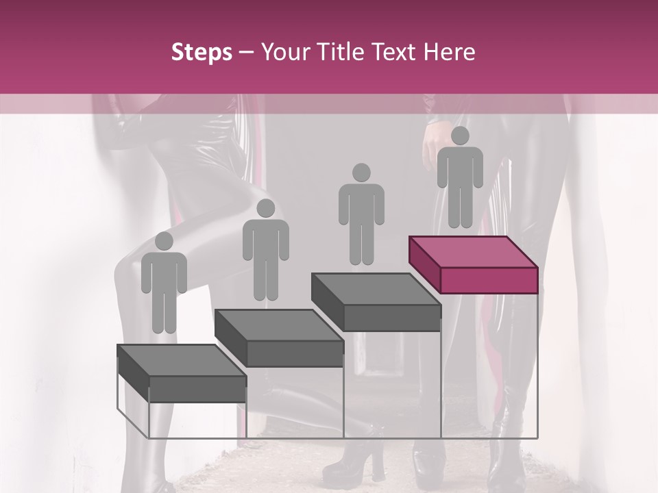 Overalls Twins Blonde PowerPoint Template