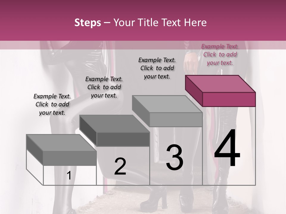 Overalls Twins Blonde PowerPoint Template