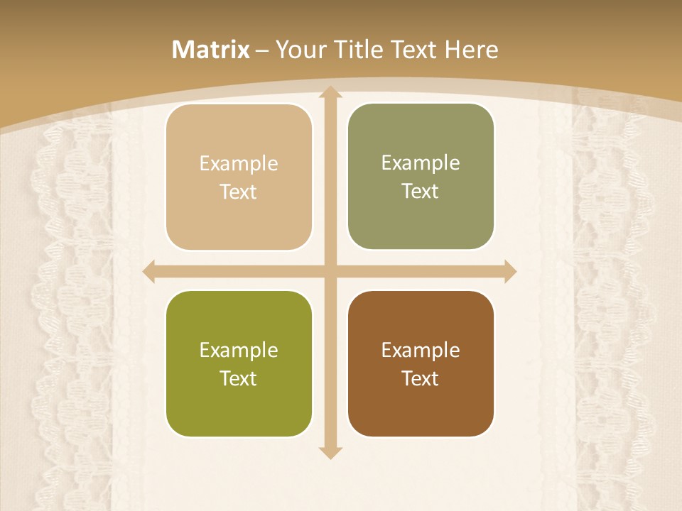 Floral Aged Pearl PowerPoint Template