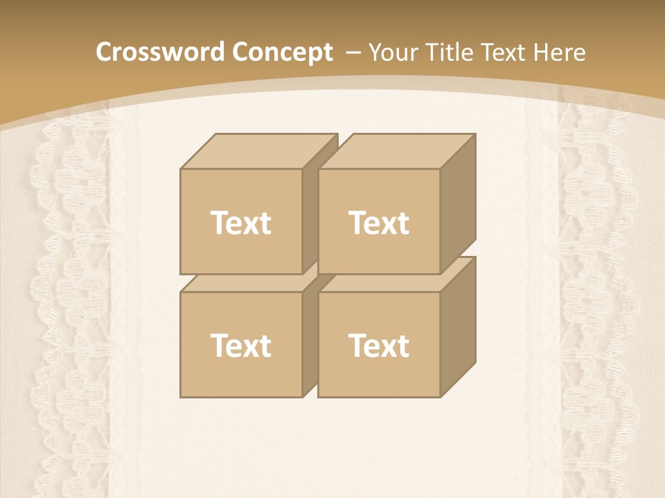 Floral Aged Pearl PowerPoint Template