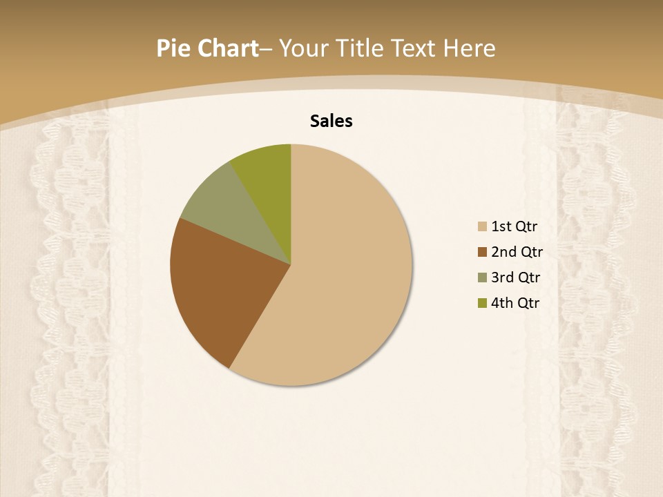 Floral Aged Pearl PowerPoint Template