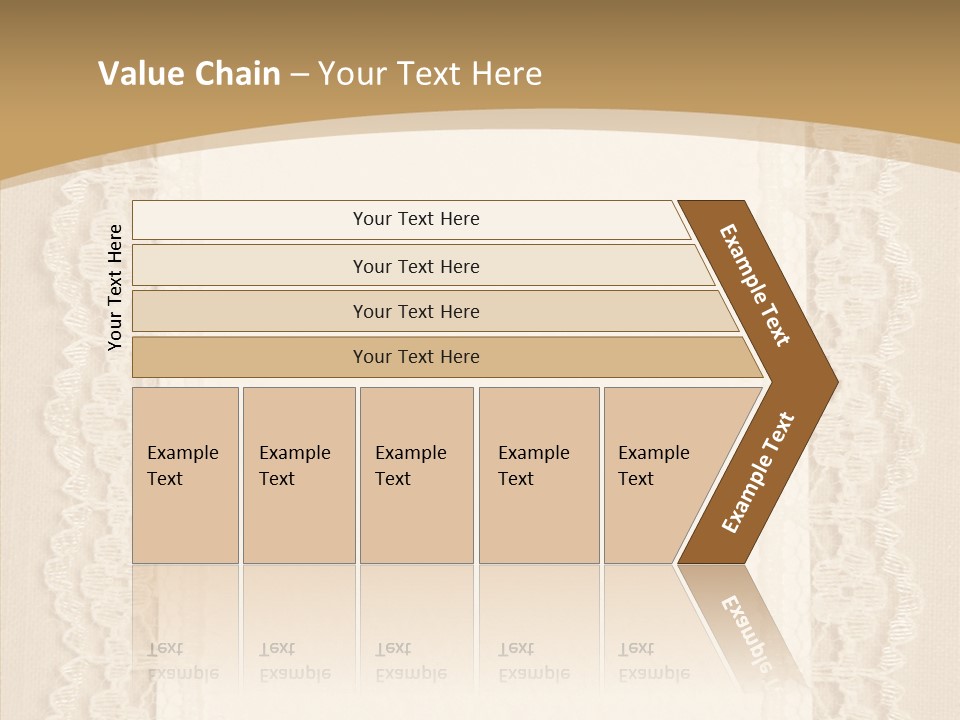 Floral Aged Pearl PowerPoint Template