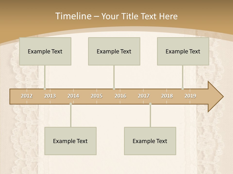 Floral Aged Pearl PowerPoint Template