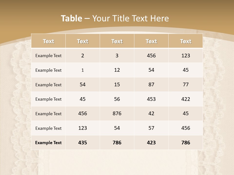 Floral Aged Pearl PowerPoint Template