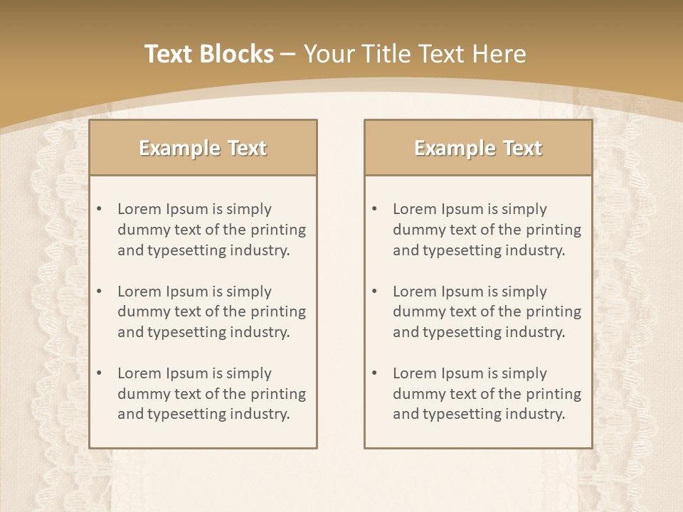 Floral Aged Pearl PowerPoint Template