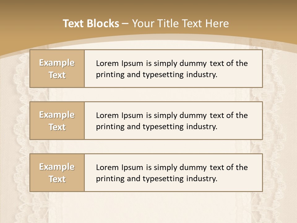 Floral Aged Pearl PowerPoint Template