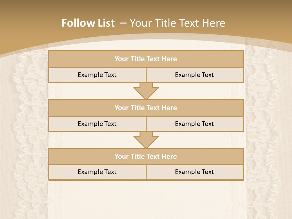 Floral Aged Pearl PowerPoint Template