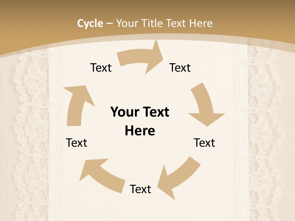 Floral Aged Pearl PowerPoint Template