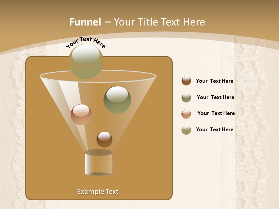 Floral Aged Pearl PowerPoint Template