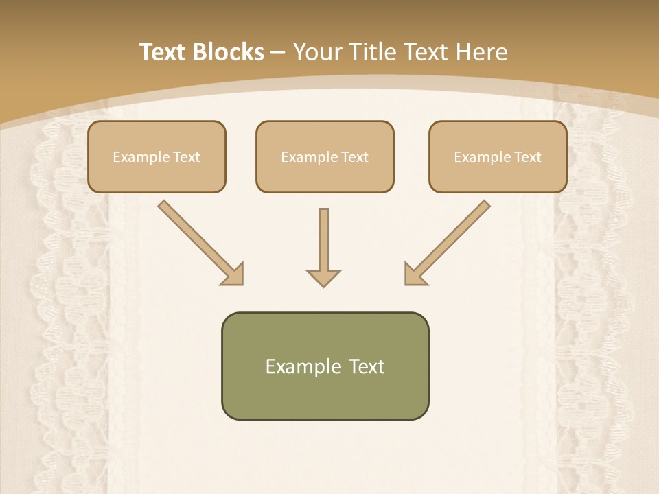 Floral Aged Pearl PowerPoint Template