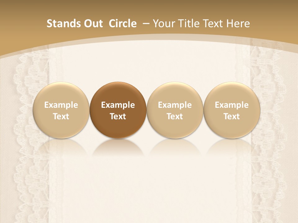 Floral Aged Pearl PowerPoint Template