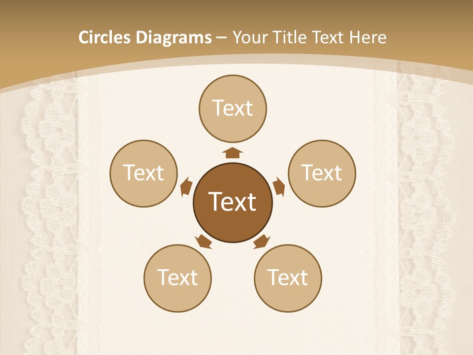 Floral Aged Pearl PowerPoint Template