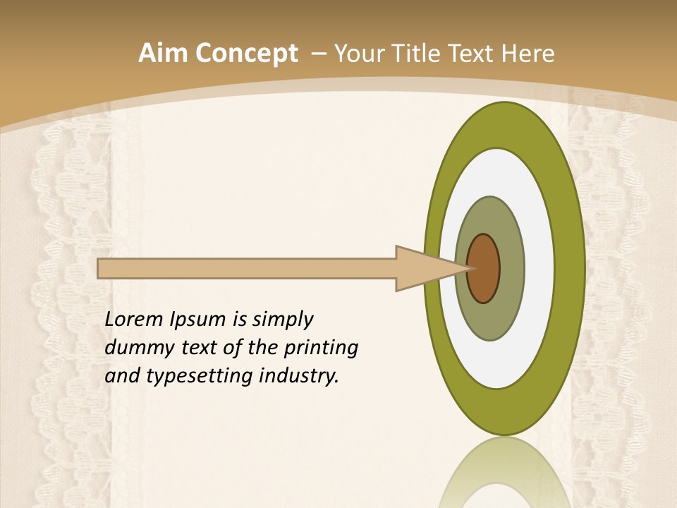 Floral Aged Pearl PowerPoint Template