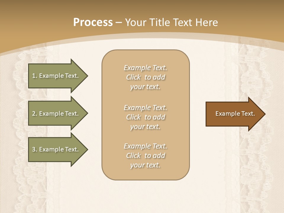 Floral Aged Pearl PowerPoint Template