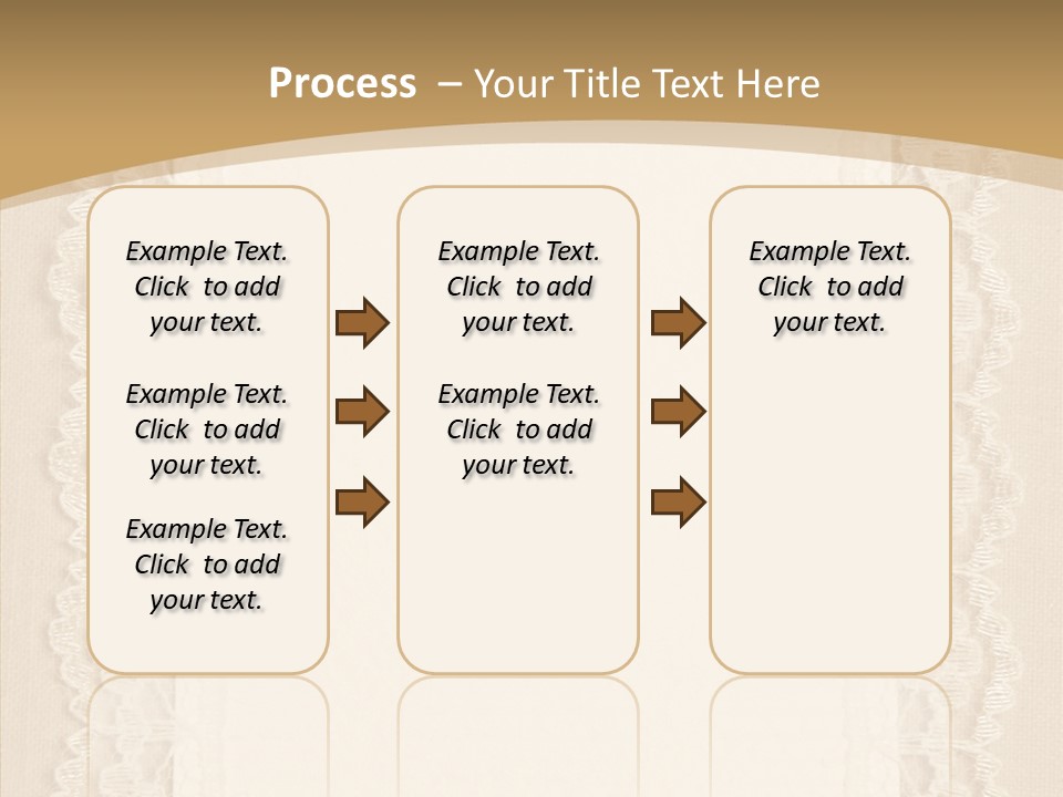 Floral Aged Pearl PowerPoint Template