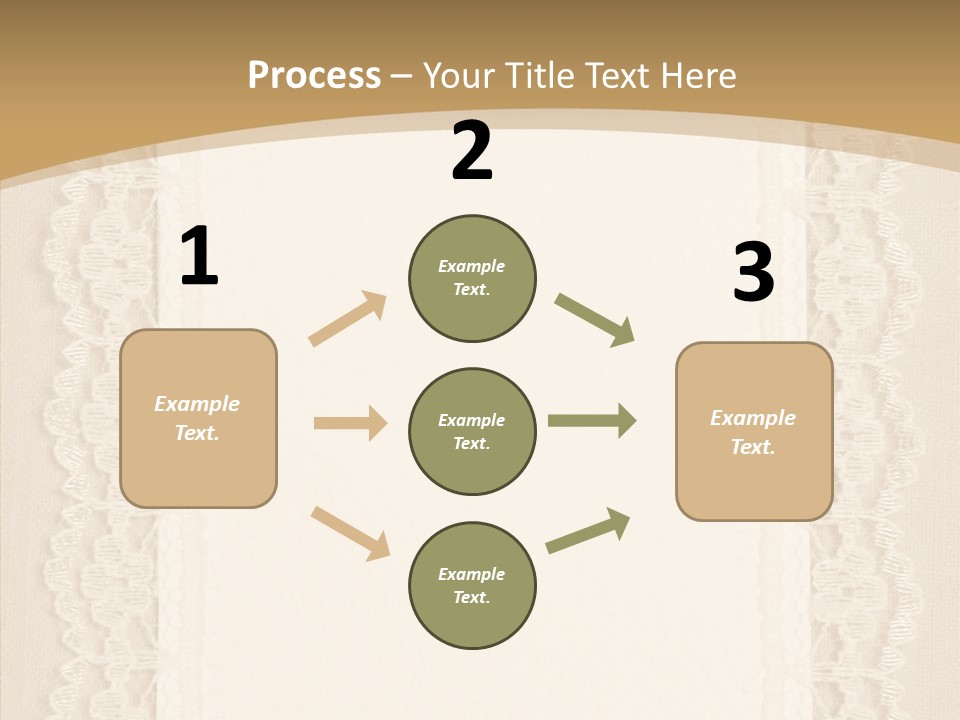 Floral Aged Pearl PowerPoint Template