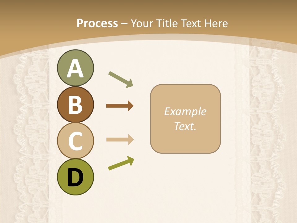 Floral Aged Pearl PowerPoint Template