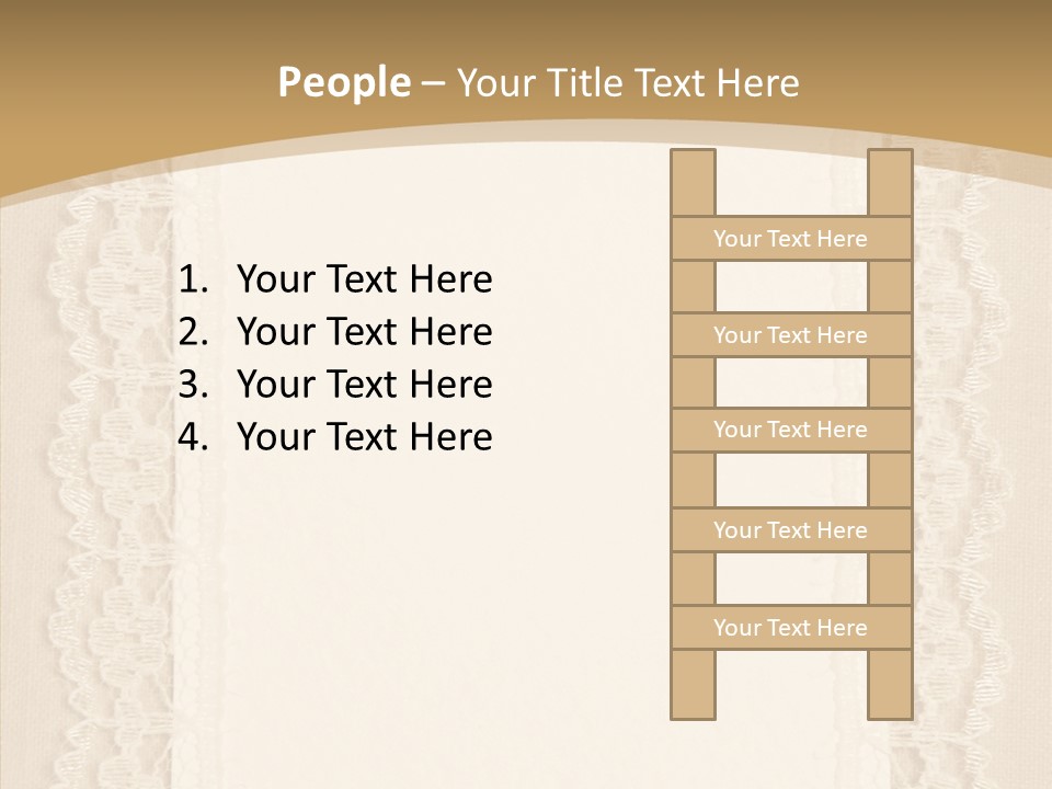 Floral Aged Pearl PowerPoint Template