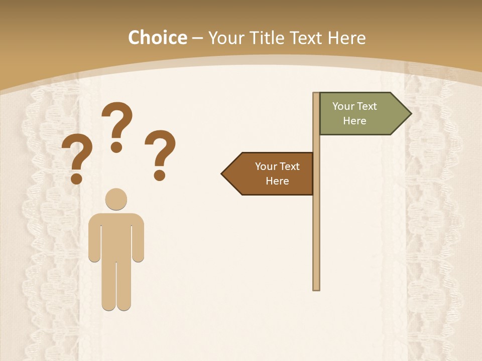 Floral Aged Pearl PowerPoint Template