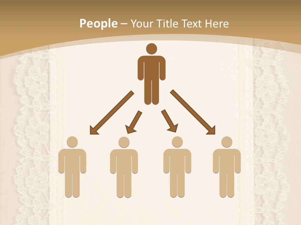 Floral Aged Pearl PowerPoint Template