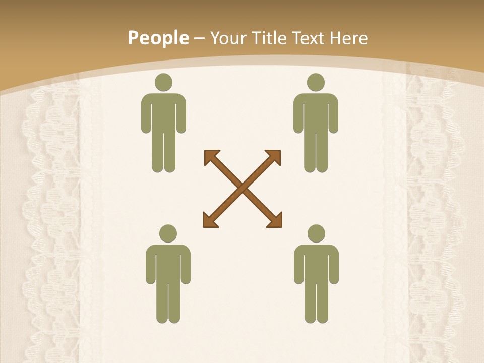 Floral Aged Pearl PowerPoint Template