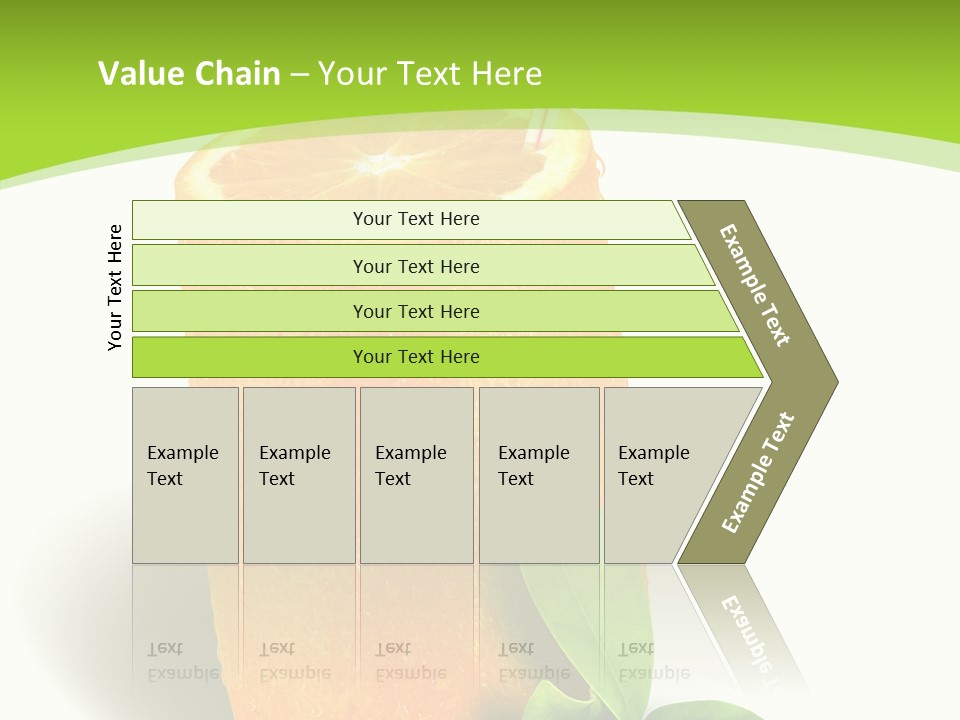 Diet Realistic Citrus PowerPoint Template
