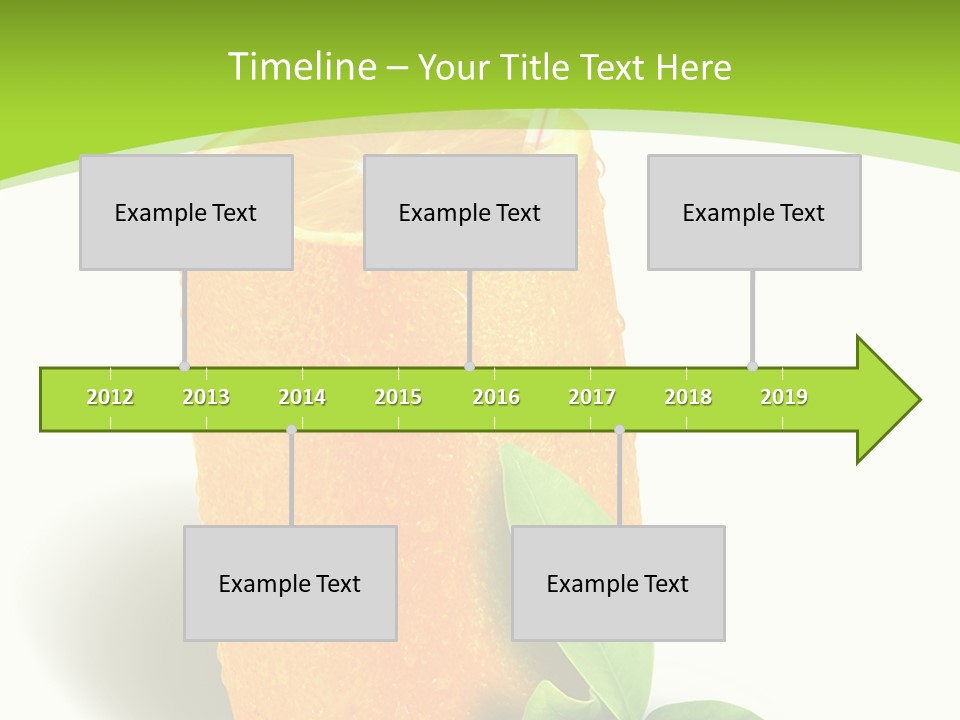 Diet Realistic Citrus PowerPoint Template