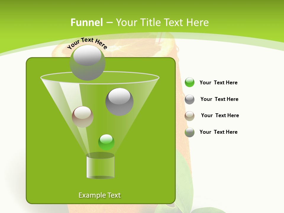Diet Realistic Citrus PowerPoint Template