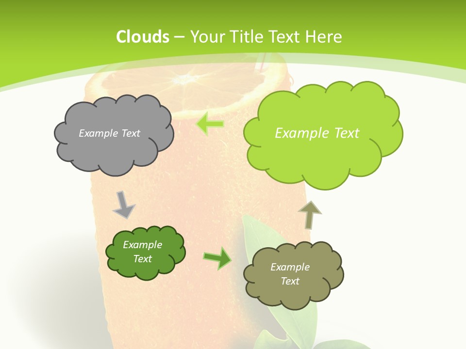 Diet Realistic Citrus PowerPoint Template