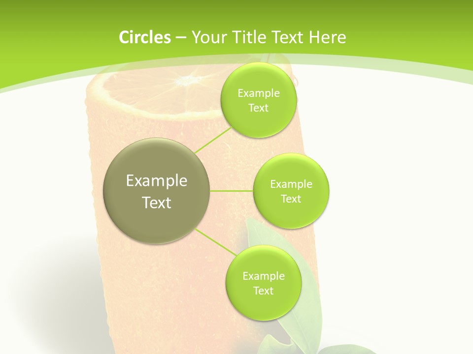 Diet Realistic Citrus PowerPoint Template