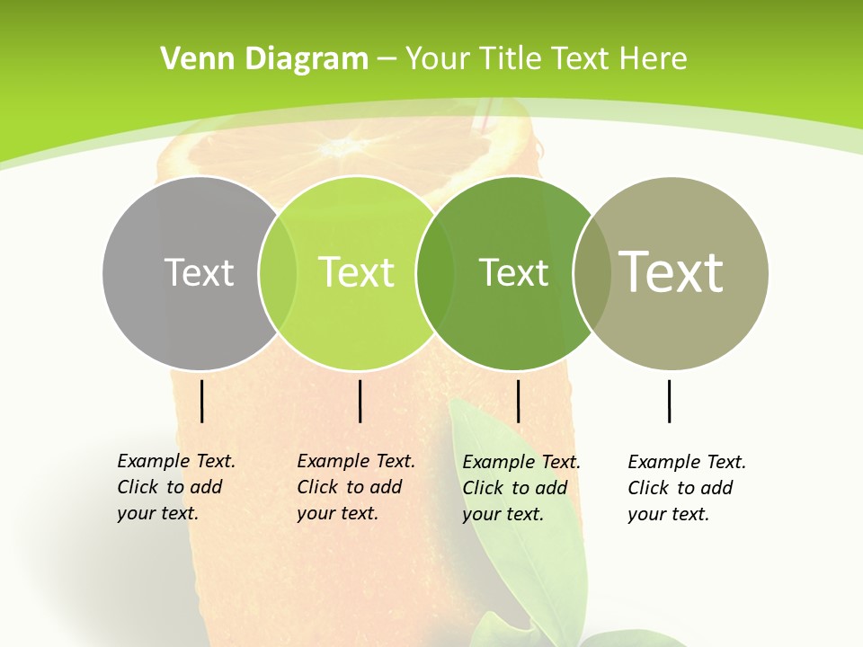 Diet Realistic Citrus PowerPoint Template