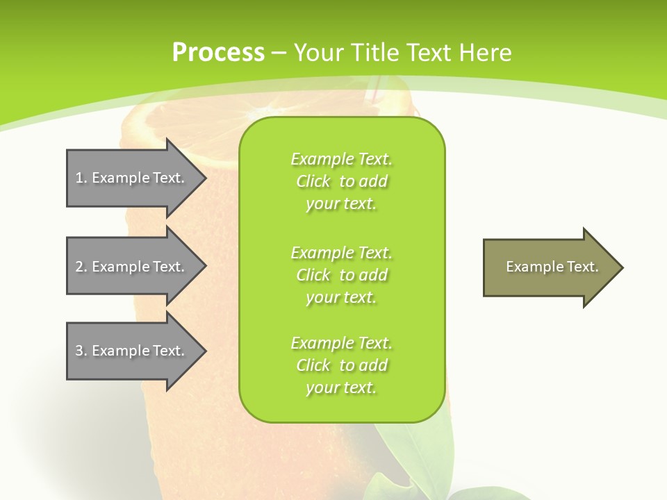 Diet Realistic Citrus PowerPoint Template