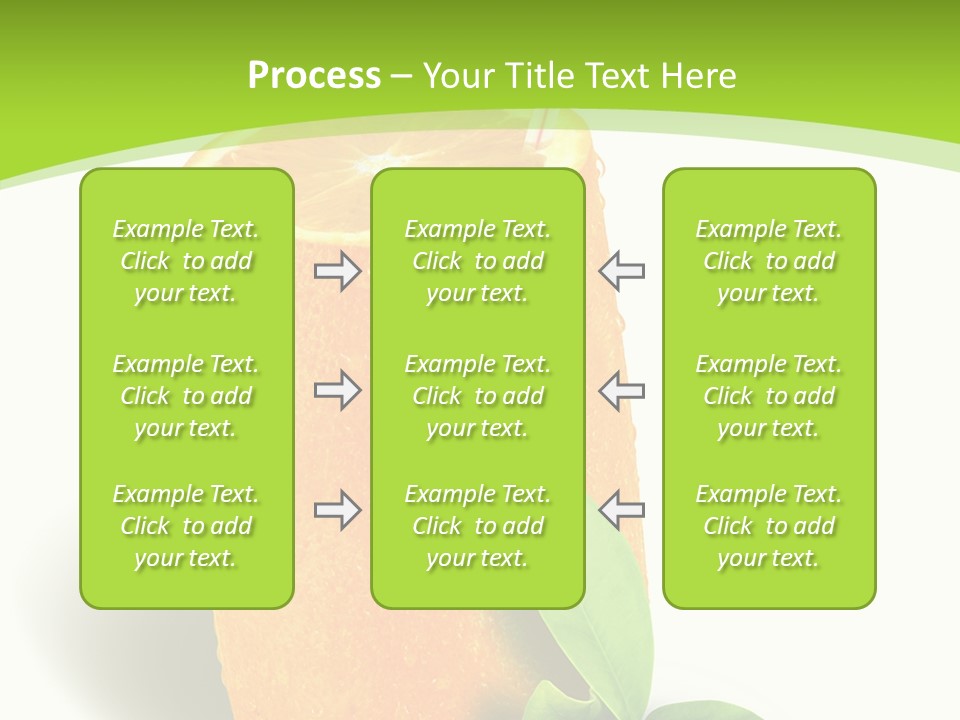 Diet Realistic Citrus PowerPoint Template
