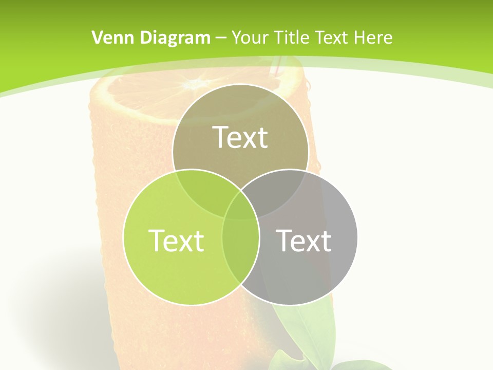 Diet Realistic Citrus PowerPoint Template