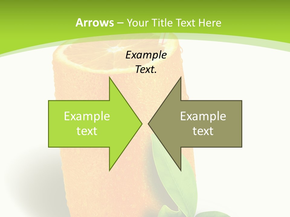 Diet Realistic Citrus PowerPoint Template