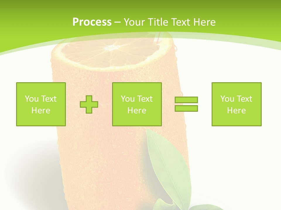 Diet Realistic Citrus PowerPoint Template