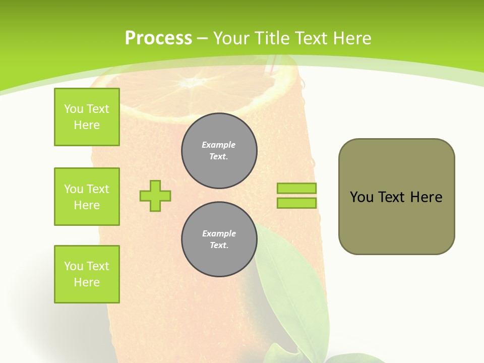 Diet Realistic Citrus PowerPoint Template