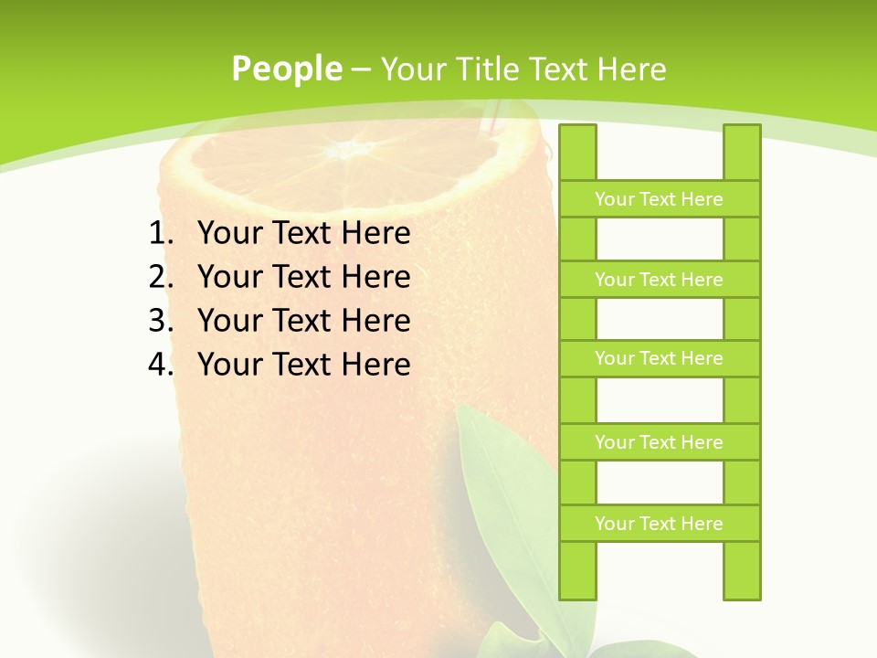 Diet Realistic Citrus PowerPoint Template