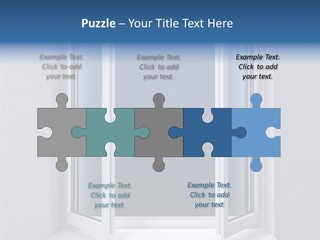 Building Vertical Frame PowerPoint Template