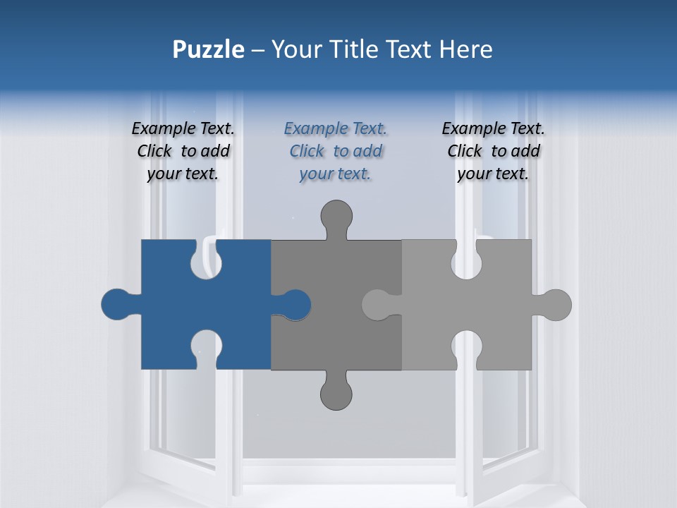 Building Vertical Frame PowerPoint Template