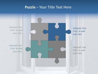 Building Vertical Frame PowerPoint Template