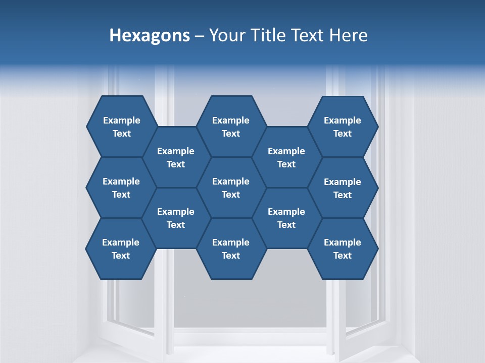 Building Vertical Frame PowerPoint Template