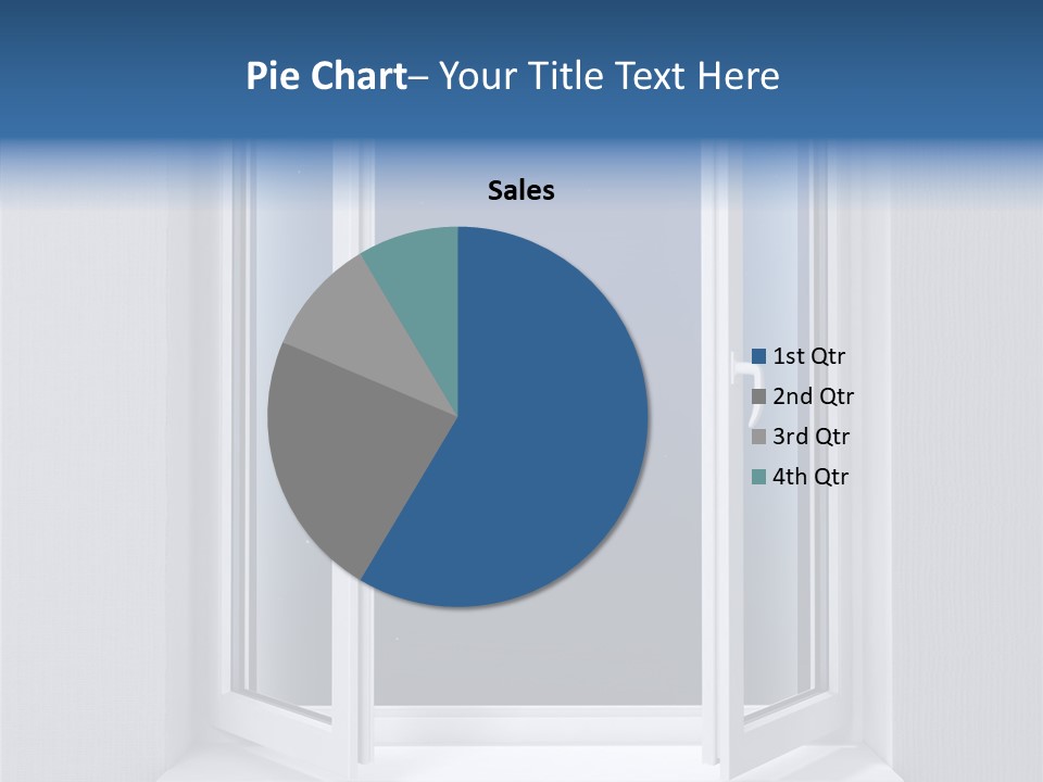 Building Vertical Frame PowerPoint Template