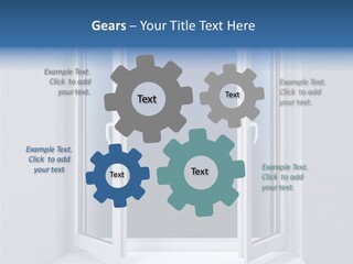 Building Vertical Frame PowerPoint Template