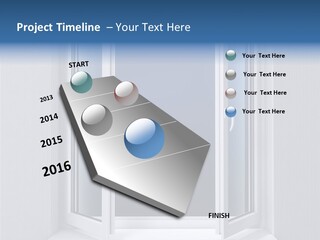 Building Vertical Frame PowerPoint Template