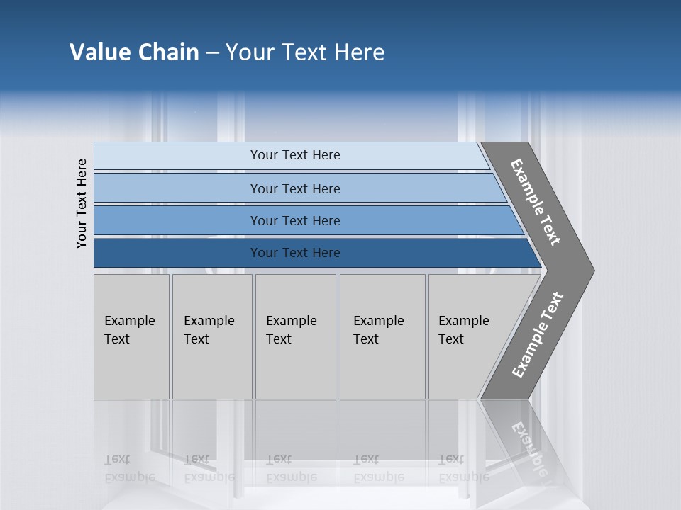 Building Vertical Frame PowerPoint Template