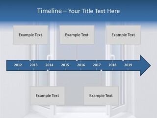 Building Vertical Frame PowerPoint Template
